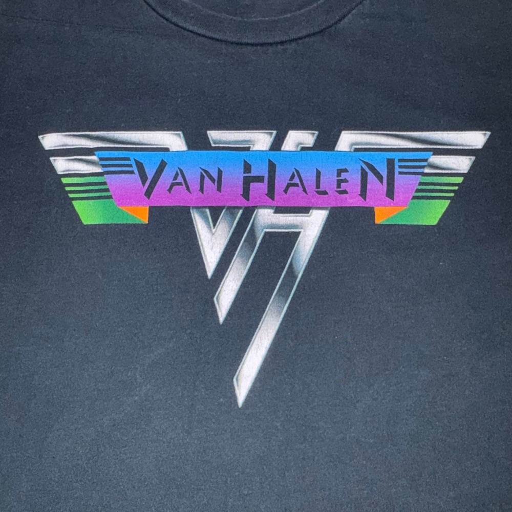 Vintage Van Halen 2007‎ World Tour T-Shirt Mens M Graphic David Lee Roth Teltex